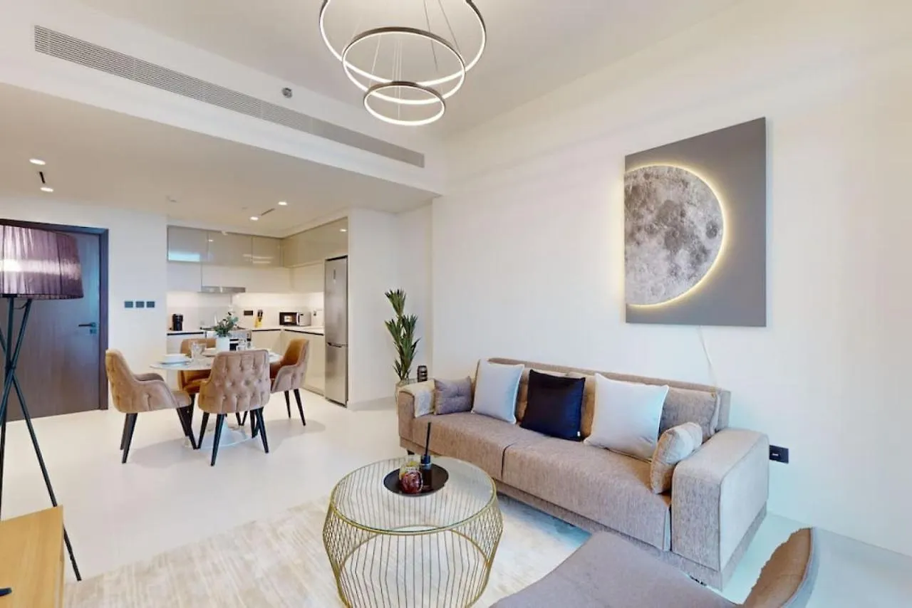 Daire Marina Vista - Calm One Bedroom Dubai Birleşik Arap Emirlikleri
